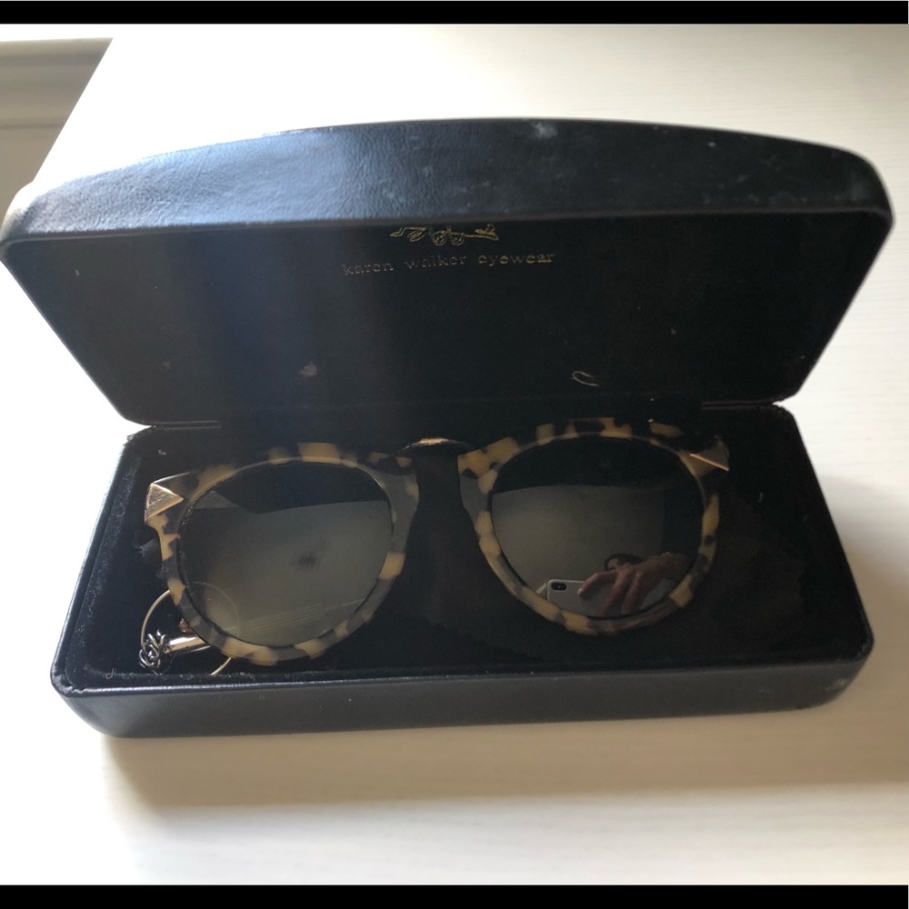 Karen Walker Harvest Gold Tortoise